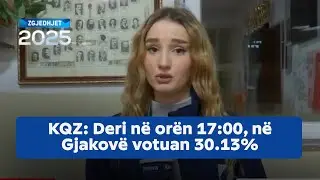 KQZ: Deri në orën 17:00, në Gjakovë votuan 30.13%