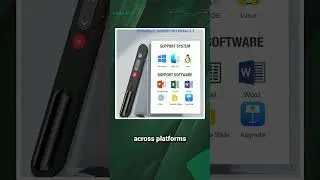 Laser Pointer for Presentations, Wireless Presenter Clicker for PowerPoint Slide