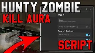 [🔥HandFan] Hunty Zombie Script Kill Aura, Unlock All Weapons, Auto Farm (Roblox 2025)