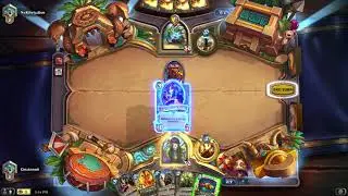 Hearthstone: Combo Priest vs. Quest Shaman (Uldum Nerf, August 2019)