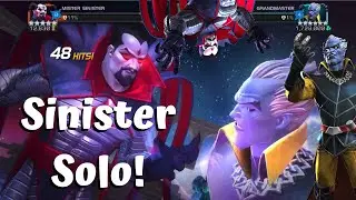 Grandmaster Mister Sinister Solo! Best Option Confirmed?! - Marvel Contest of Champions