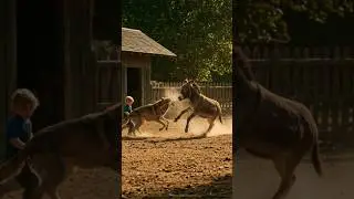 Child Saved by Donkey&rsquo;s Powerful Kick