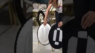 Black Louis Chair --  Removable Cushion