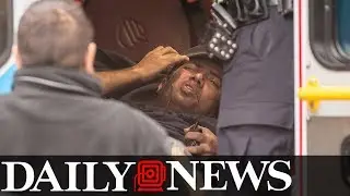 Food cart vendors attack rival with hammer in Manhattan
