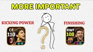 Kicking Power vs Finishing &ndash; What REALLY Matters in eFootball? #efootball2026 #pes #fcmobile #viral 