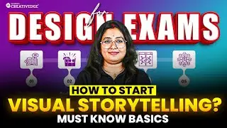 How to Start Visual Storytelling 🤔| Must-Know Storyboarding Basics ✍🏻| For NID, NIFT & UCEED 2026 🎯
