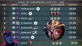 Phaelanx 0:55 Axe (Day 5 Dauntless Trial)
