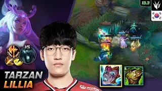 Tarzan Jungle Lillia Build Liandry's Anguish Conqueror - LOL KR 13.3