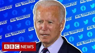 Twitter and Facebook's action over Joe Biden article reignites bias claims - BBC News