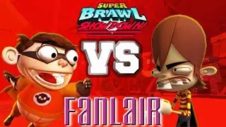 Chum Chum vs Kyle the Conjurer | Super Brawl Showdown v0.3.0b Full Match Gameplay