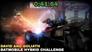 Batman: Arkham Knight - David and Goliath - Batmobile Hybrid Challenge