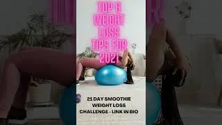Top 6 Successful Weight loss Tips for 2021 #shorts