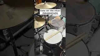 Which Drumheads would YOU PICK?! 🧐 // Classic Remo vs ColorTone 🤩 (Joey Castro Drum Cam)