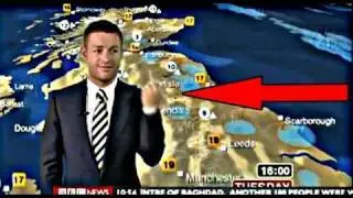 Missing Footage - BBC Weatherman Finger Fail