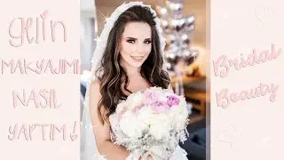 Tugba Erkoclar Kendi Düğününde Yaptigi Makyajin Sirlarini Paylasiyor.Tugba Erkoclar dugun makyajı