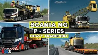 |ETS2 1.49| Scania NG P-Series Heavy Transport