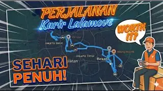 NARIK LALAMOVE SEHARI PENUH : MASIH WORTH IT GAK SIH ? #lalamove #lalamoveindonesia