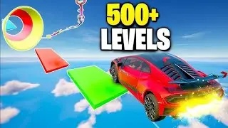 Playing GTA 5 in Parkour mode 🎮 || The last level was unbelievable 😱