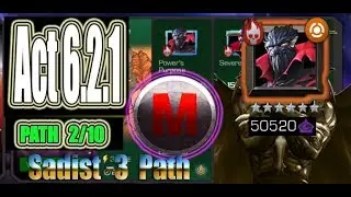 Act 6.2.1 Path 2/10 (Sadist-3 Path) - Marvel Contest of Champions