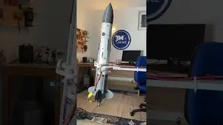 Tuning a rocket with a drone motor to determine the perfect stabilization characteristics #shorts
