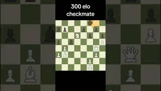 300 elo checkmate! #chess #viral #foryou #trending #checkmate #300 #elo