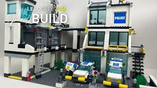 LEGO City 7744 🚓 Police Headquarters SPEED Build with Stop-motion