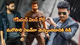 Gopichand Next movie about villain Role for interview|gopichand|venkey is online