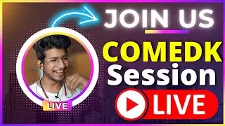 LIVE STREAM 🔴 | 🤔QnA Session | COMEDK 2022 EXAM