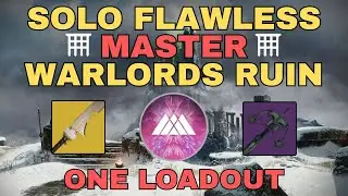 Solo Flawless Master Warlord&rsquo;s Ruin on Warlock | #DarkAgeHunt