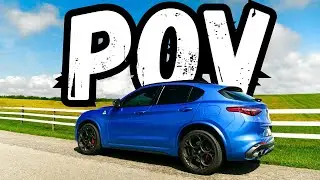 First POV Drive in My New Alfa Romeo Stelvio Quadrifoglio!