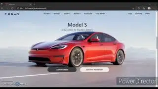 Tesla clone using HTML, CSS & JavaScript.  DM me for source code