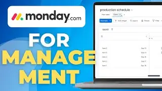 How to Use Monday.com for Manufacturing | Production Management Tutorial