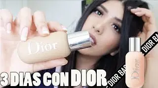 ✅PROBANDO 3 DIAS la BASE de DIOR BACKSTAGE