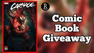 Carnage #1 2022 Comic Book GIVEAWAY! Here's How To Enter
