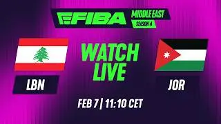 LEBANON vs JORDAN | Finals | Clean Feed | eFIBA Middle East S4