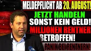 Ab 20. August NEUE Meldepflicht f&uuml;r ALLE Rentner &ndash; Das &auml;ndert sich jetzt!