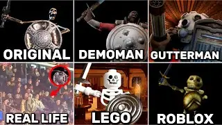 Skeleton Shield Meme All Variants 2