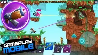 Bullet League - BATTLE ROYALE 2D - Gameplay Walkthrough Part 1 - Tutorial (iOS, Android)