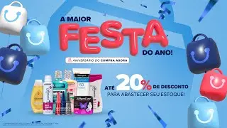 Come&ccedil;ou a Campanha de Anivers&aacute;rio do Compra Agora!