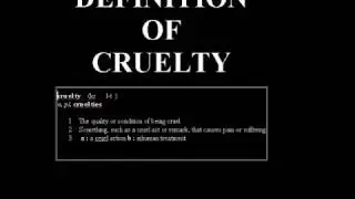 Definition of Cruelty 2002 Demo full