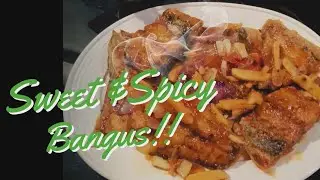 SWEET AND SPICY BANGUS #satisfying #yummy #bangus #spicy #lutongbahay #food 
