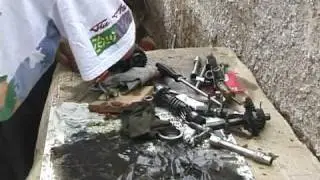 BMW R 80 G/S Getriebeschaden in Südafrika