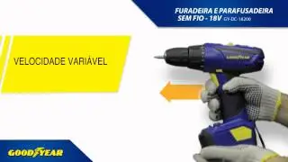 Furadeira e Parafusadeira sem fio GY-DC-18200.wmv