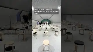 Hackability of the Stool | MDW 2023 #interiordesign #MDW #design #دیزاین #furniture #furnituredesign