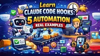 Learn Claude Code Hooks | 5 Automations That Eliminate Developer Friction | Tech Edge AI
