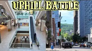From Mall To Mountain: A Walking Tour Of The Montreal Eaton Centre & North On Peel St To Mount Royal