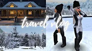 VLOGMAS | girls trip, ice skating, spa, cabin, gallery +more (Avakin Life)