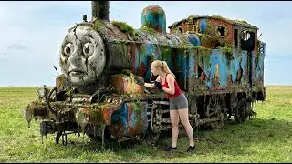 ASMR Restoration! Restoring an Abandoned Thomas the Tank Engine Found in the Forest After 30 Years