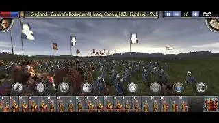 Battle For the Grassy Plains Between England and  France