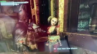 Batman Arkham city: messing with Harley Quinn ￼